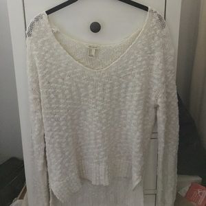 Forever 21 sweater M cream knit